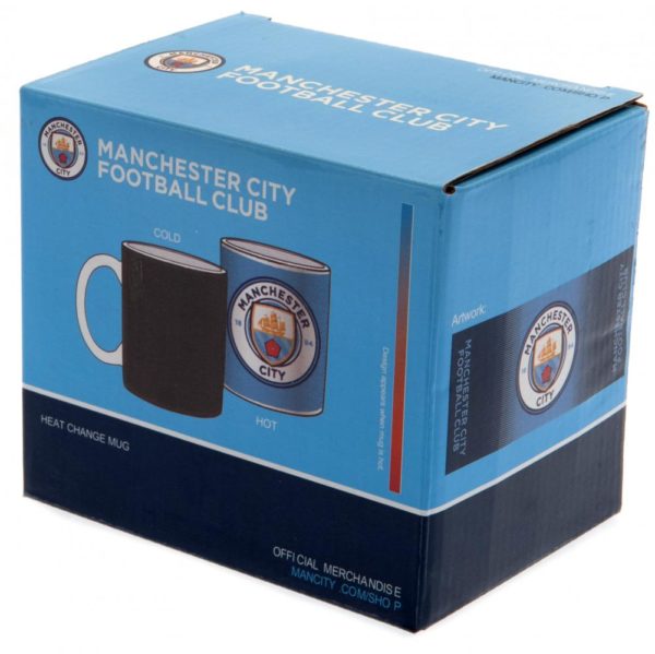 Manchester City FC Heat Changing Mug