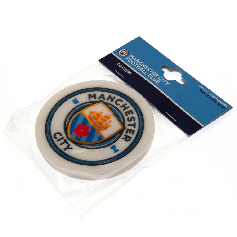 Manchester City FC 2pk Coaster Set