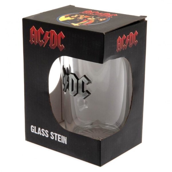 AC/DC Glass Tankard