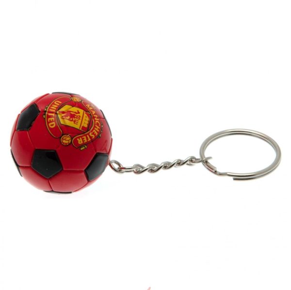 Manchester United FC Football Keyring