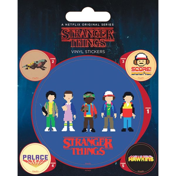 Stranger Things Stickers - Arcade