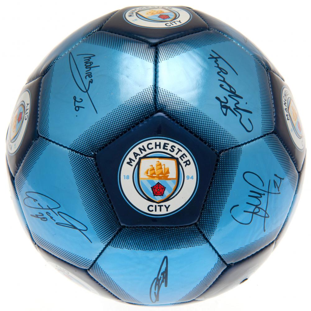 Manchester City FC Football Signature