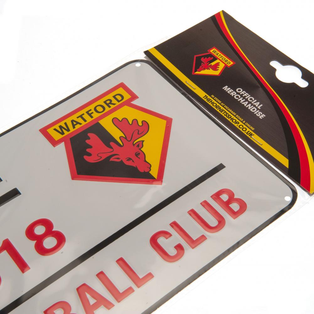 Watford FC Street Sign