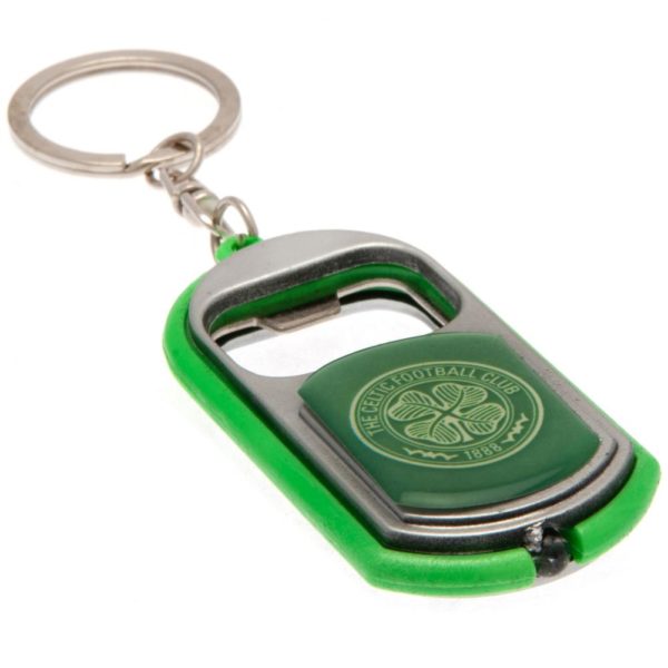 Celtic FC Keyring Torch Bottle Opener