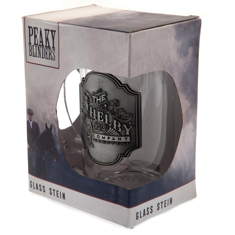 Peaky Blinders Glass Tankard