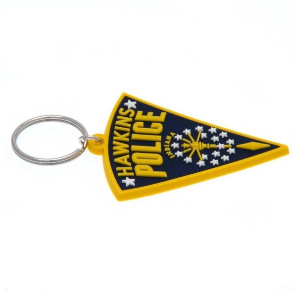 Stranger Things PVC Keyring - Hawkins Police