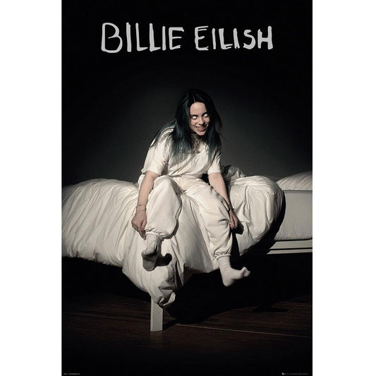 Billie Eilish Poster - Bed