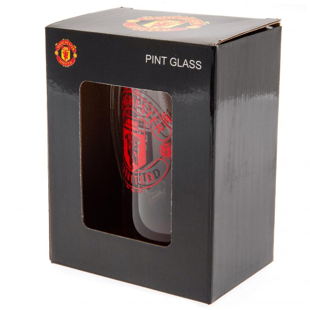 Manchester United FC Stein Glass Tankard