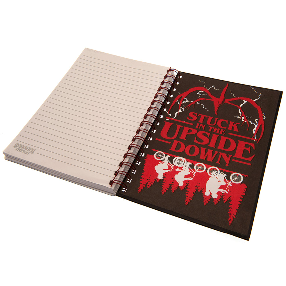 Stranger Things 3D Notebook