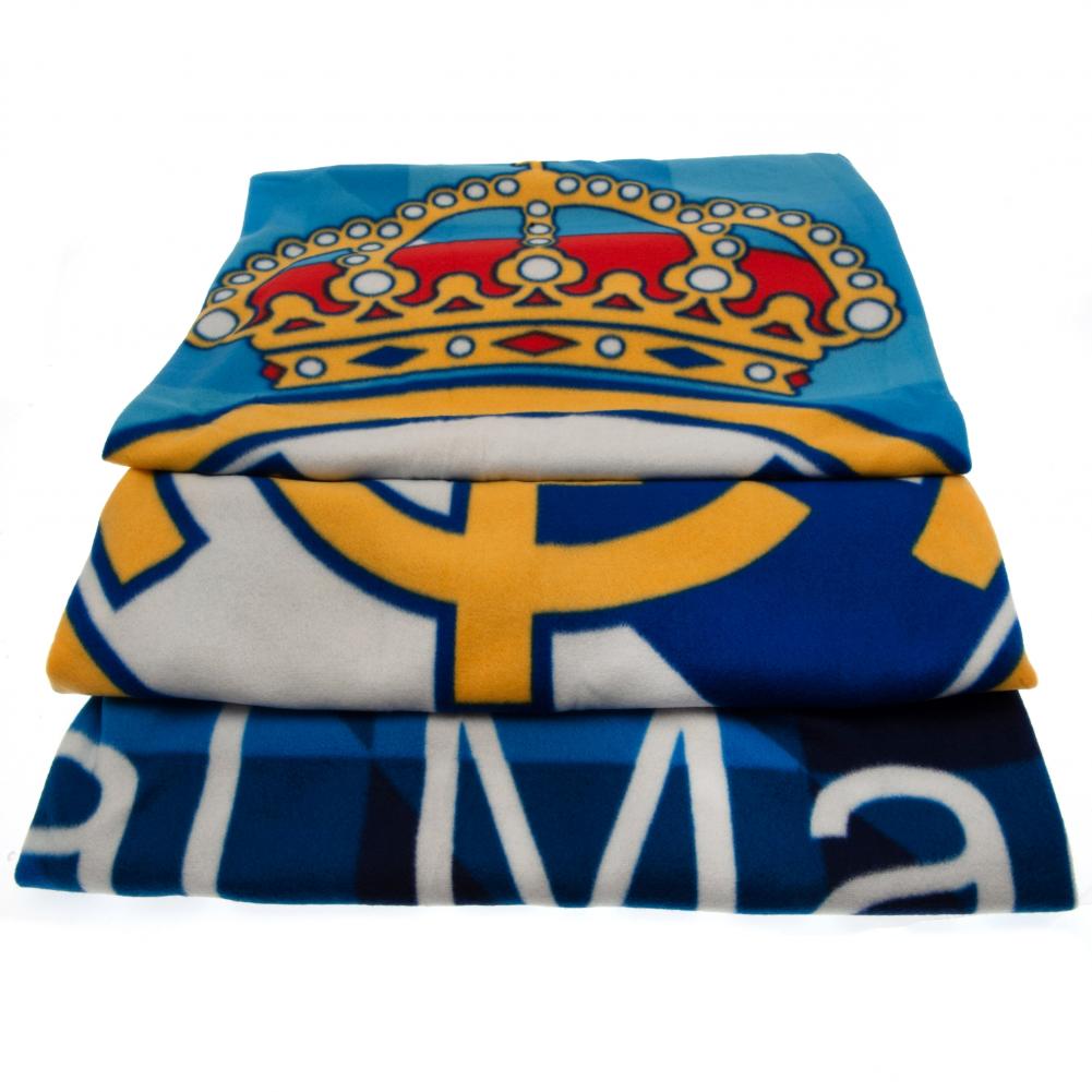 Real Madrid FC Fleece Blanket