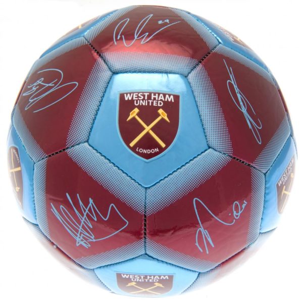 West Ham United FC Football - Signature