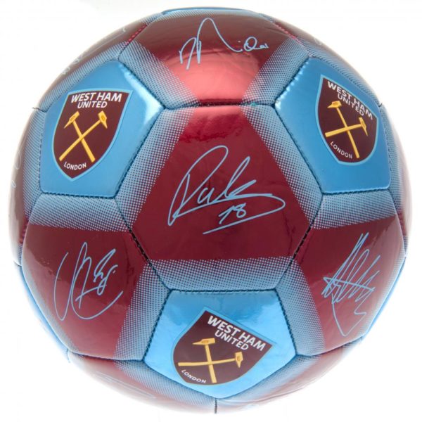 West Ham United FC Football - Signature