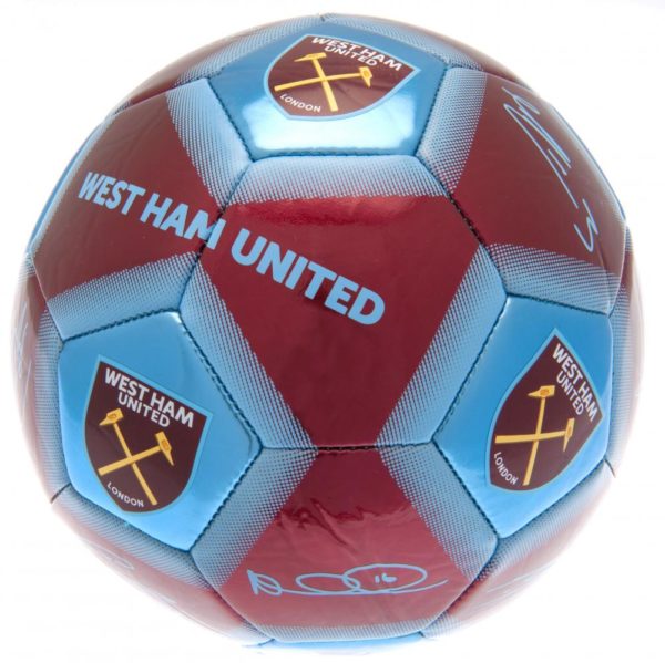 West Ham United FC Football - Signature