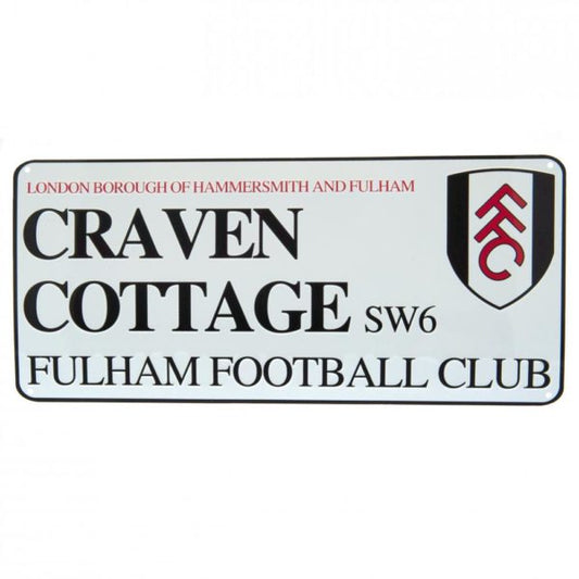 Fulham FC Street Sign