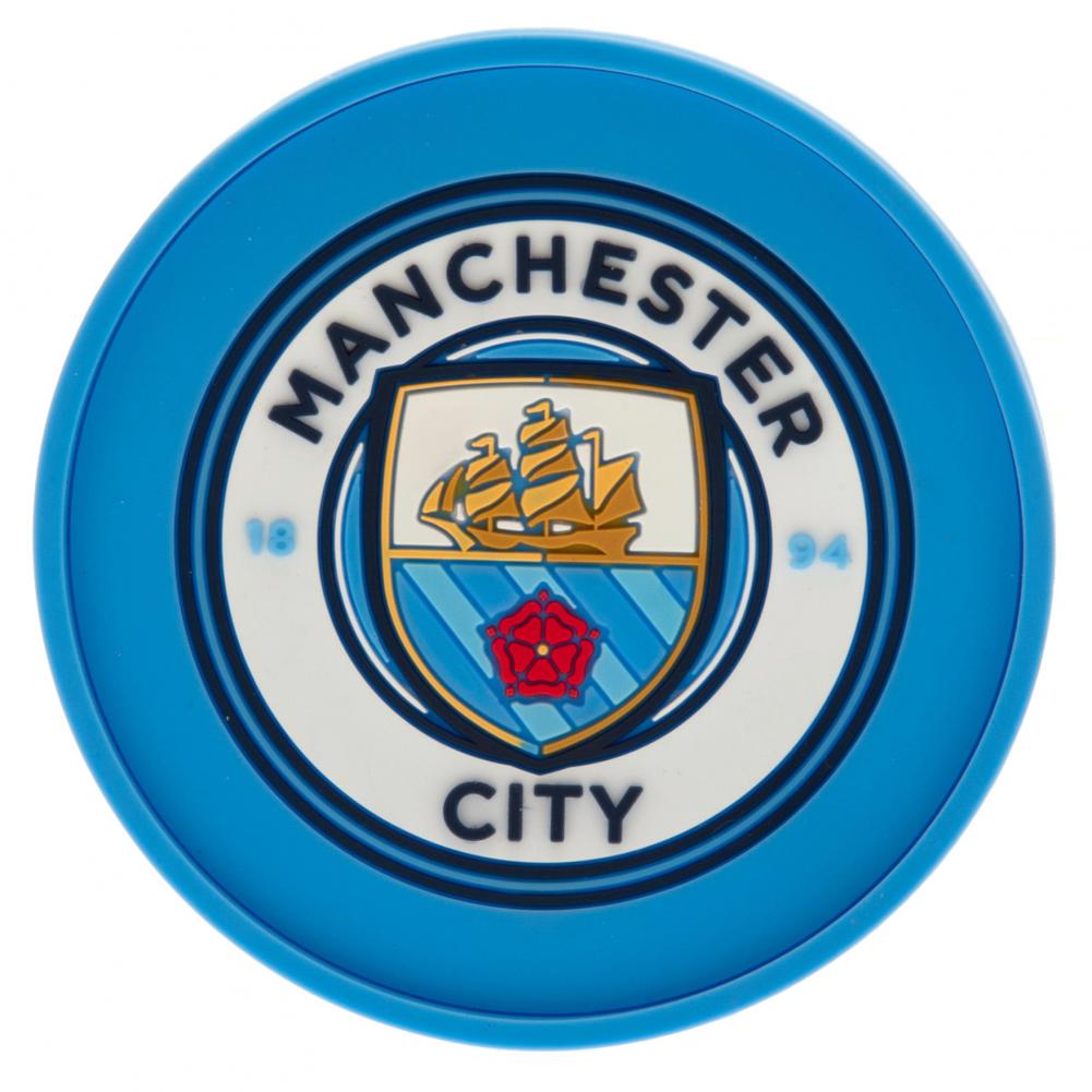 Manchester City FC Silicone Coaster