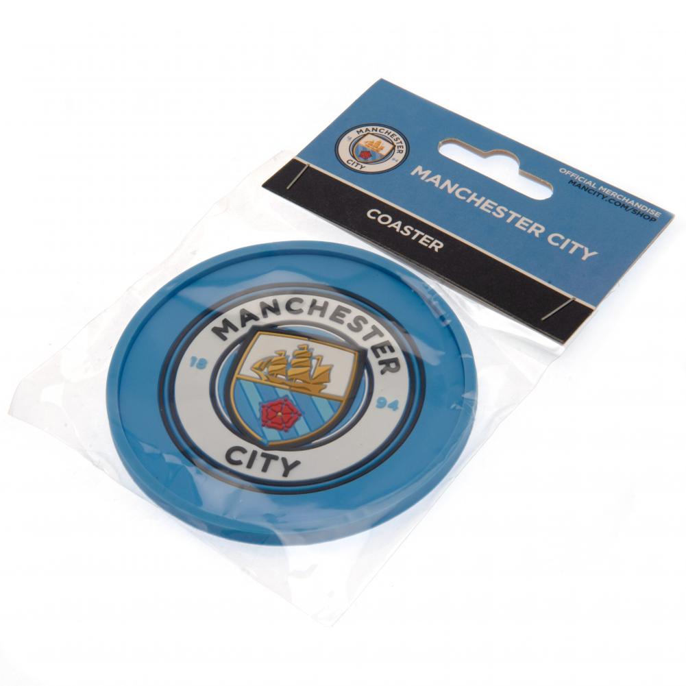 Manchester City FC Silicone Coaster