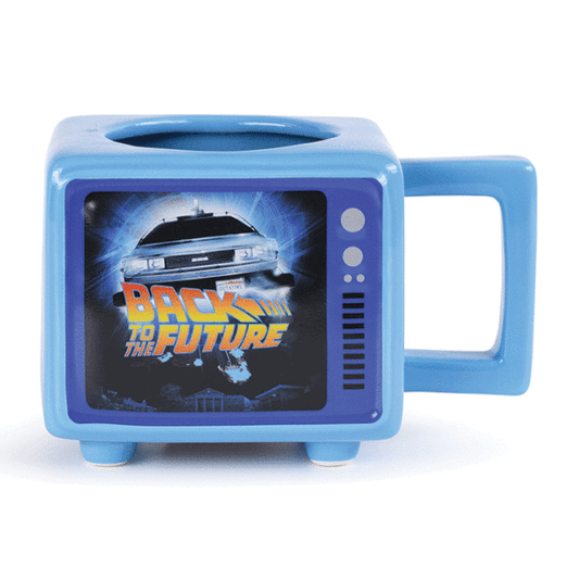 Back To The Future Retro TV Heat Changing 3D Mug