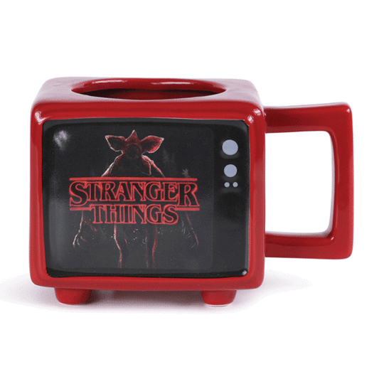 Stranger Things Retro TV Heat Changing 3D Mug