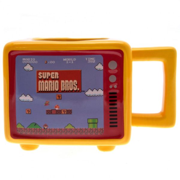 Super Mario Retro TV Heat Changing 3D Mug