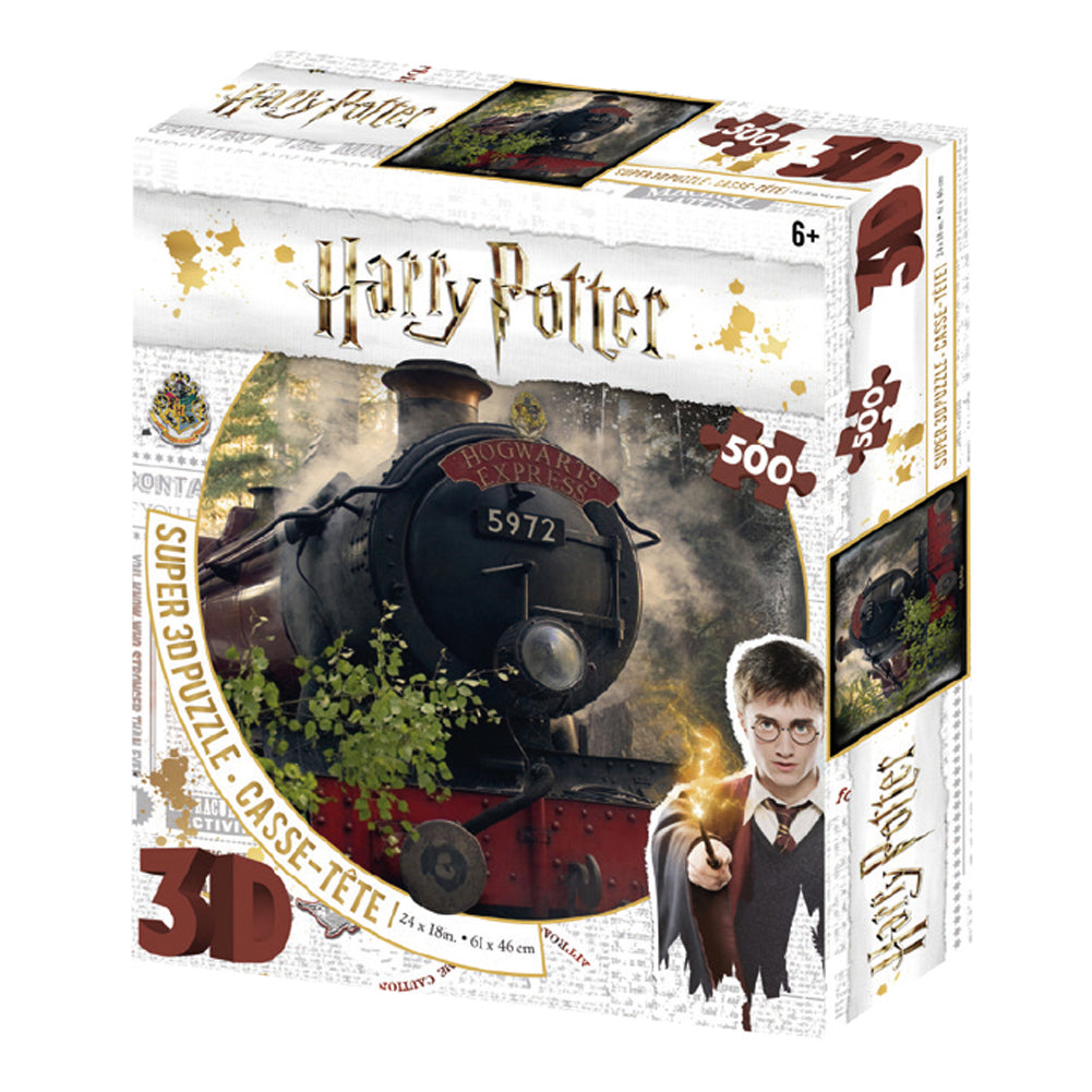 Harry Potter 3D Image Puzzle - 500pc Hogwarts Express