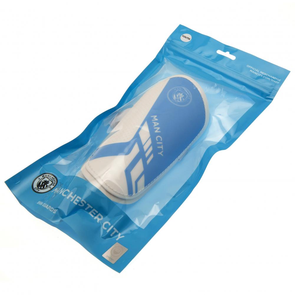 Manchester City FC Shin Pads - Youths