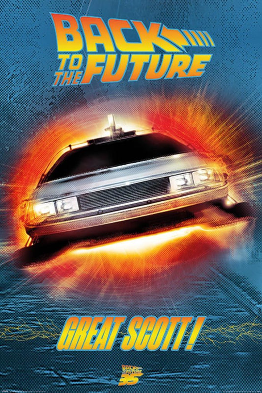 Back To The Future Poster - Great Scott!