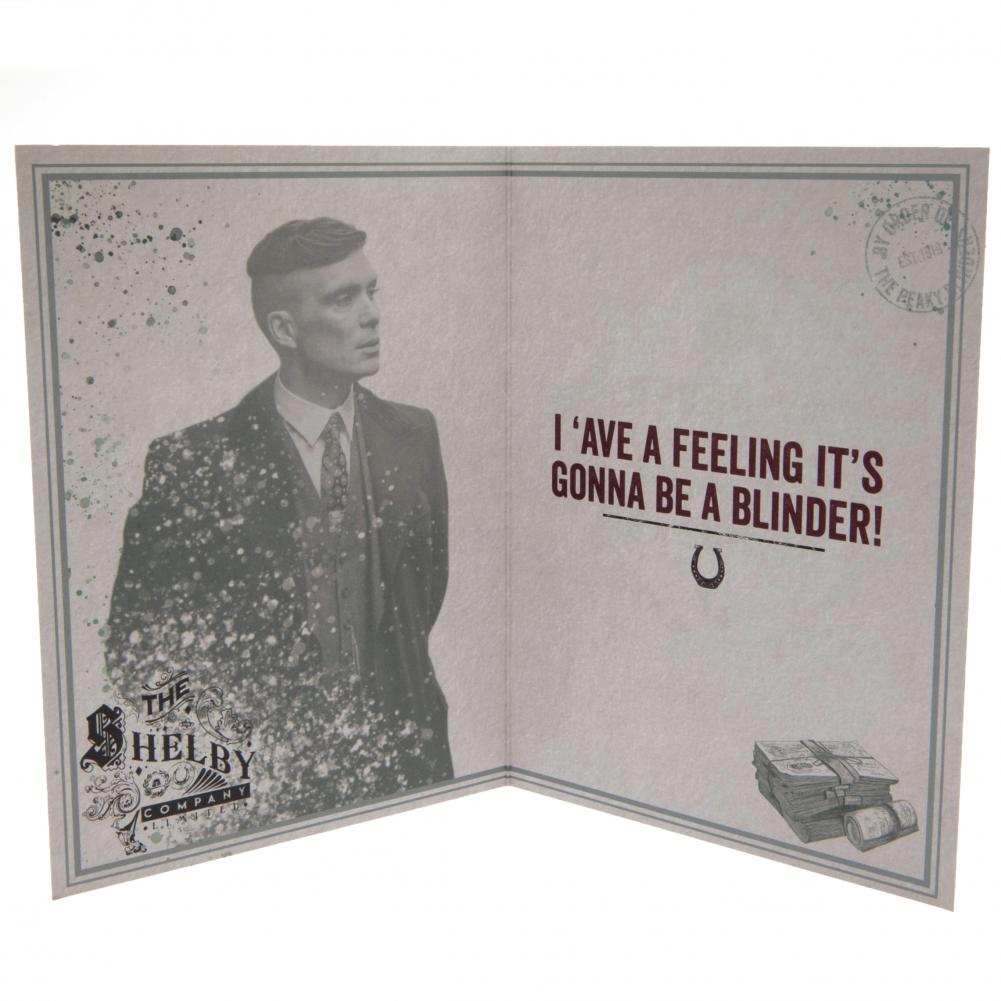 Peaky Blinders Birthday Card