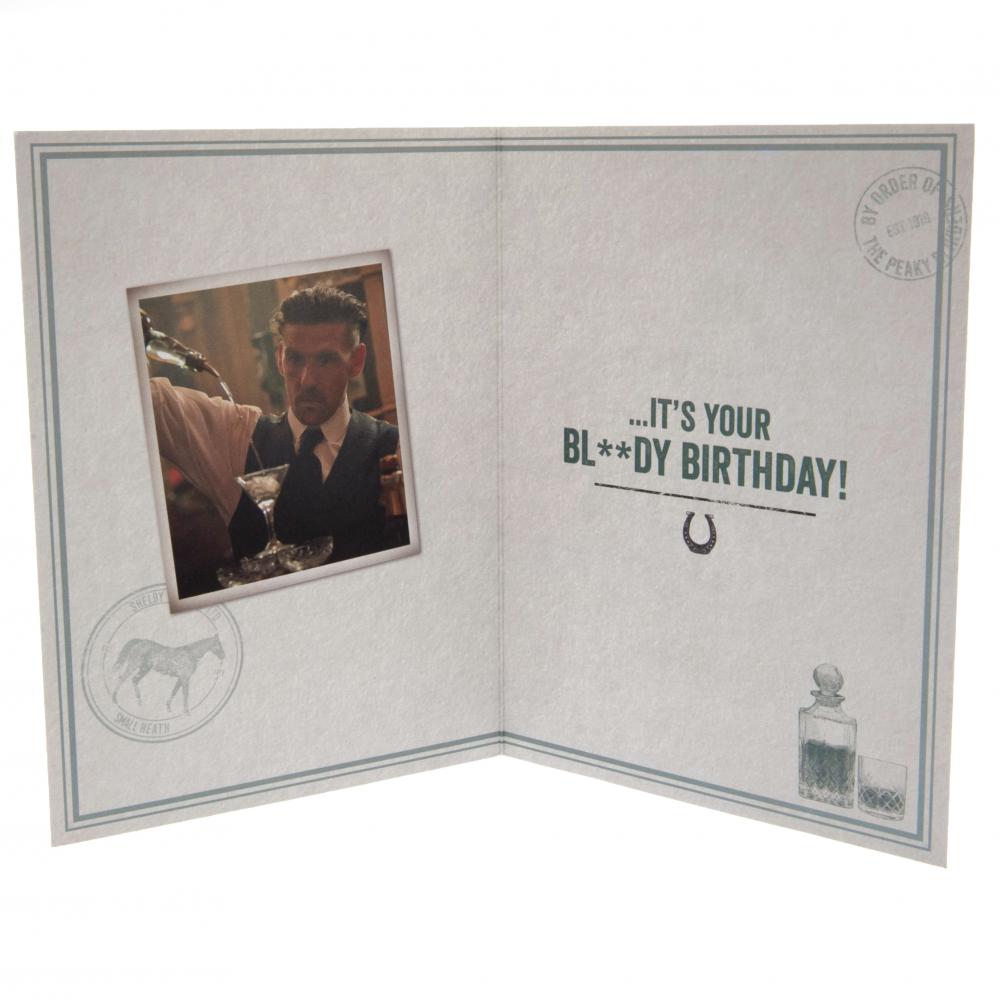 Peaky Blinders Birthday Card