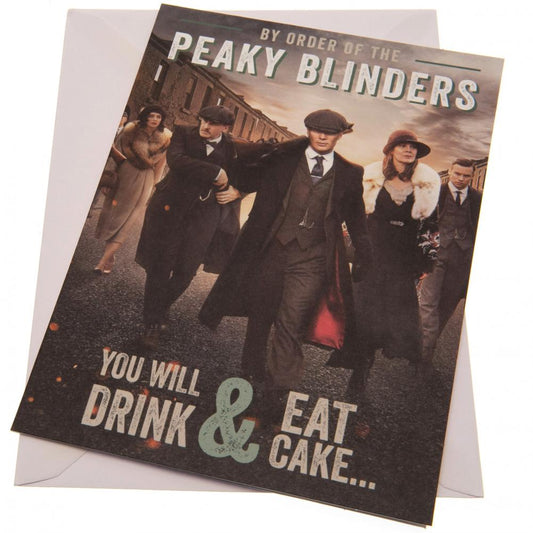 Peaky Blinders Birthday Card