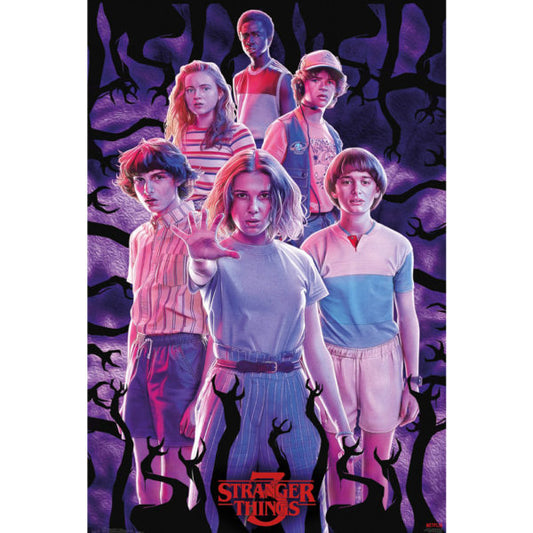 Stranger Things 3 Poster - Group