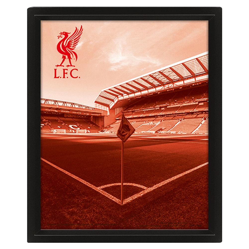 Liverpool FC Framed 3D Picture