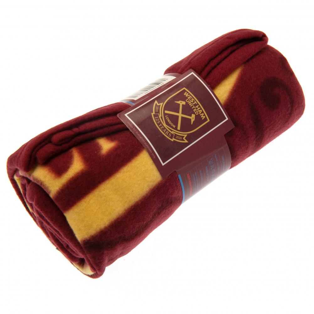 West Ham United FC Fleece Blanket