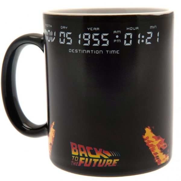 Back To The Future Heat Changing Mug