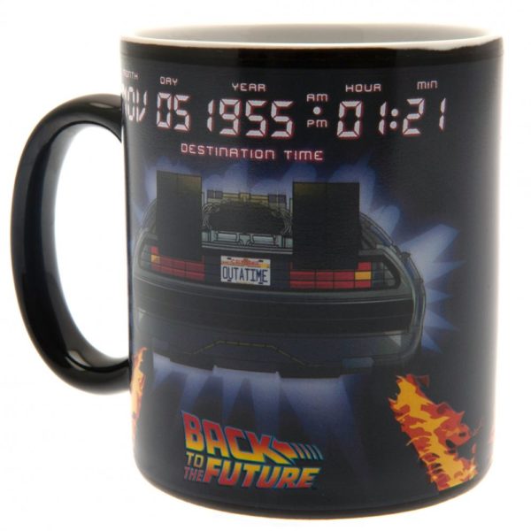 Back To The Future Heat Changing Mug