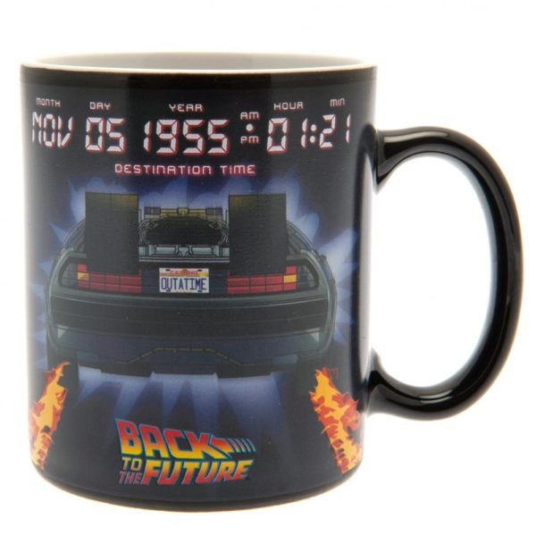 Back To The Future Heat Changing Mug