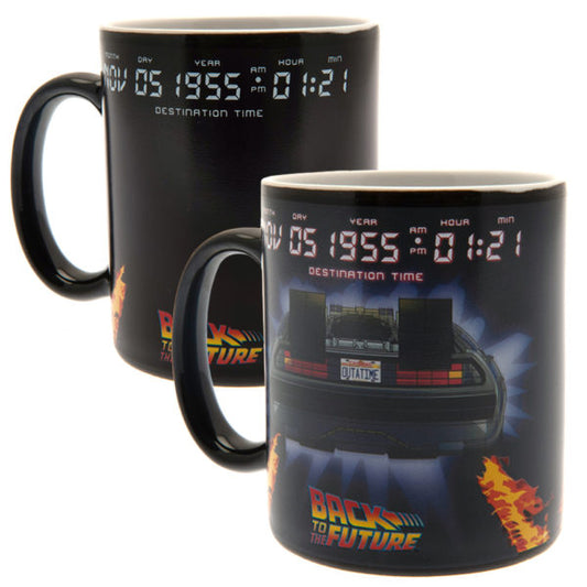 Back To The Future Heat Changing Mug