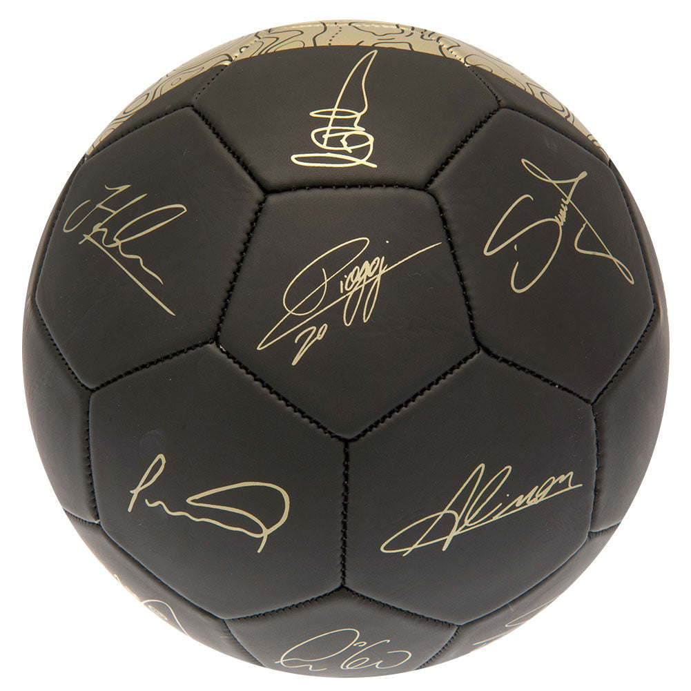 Liverpool FC Gold Phantom Signature Football