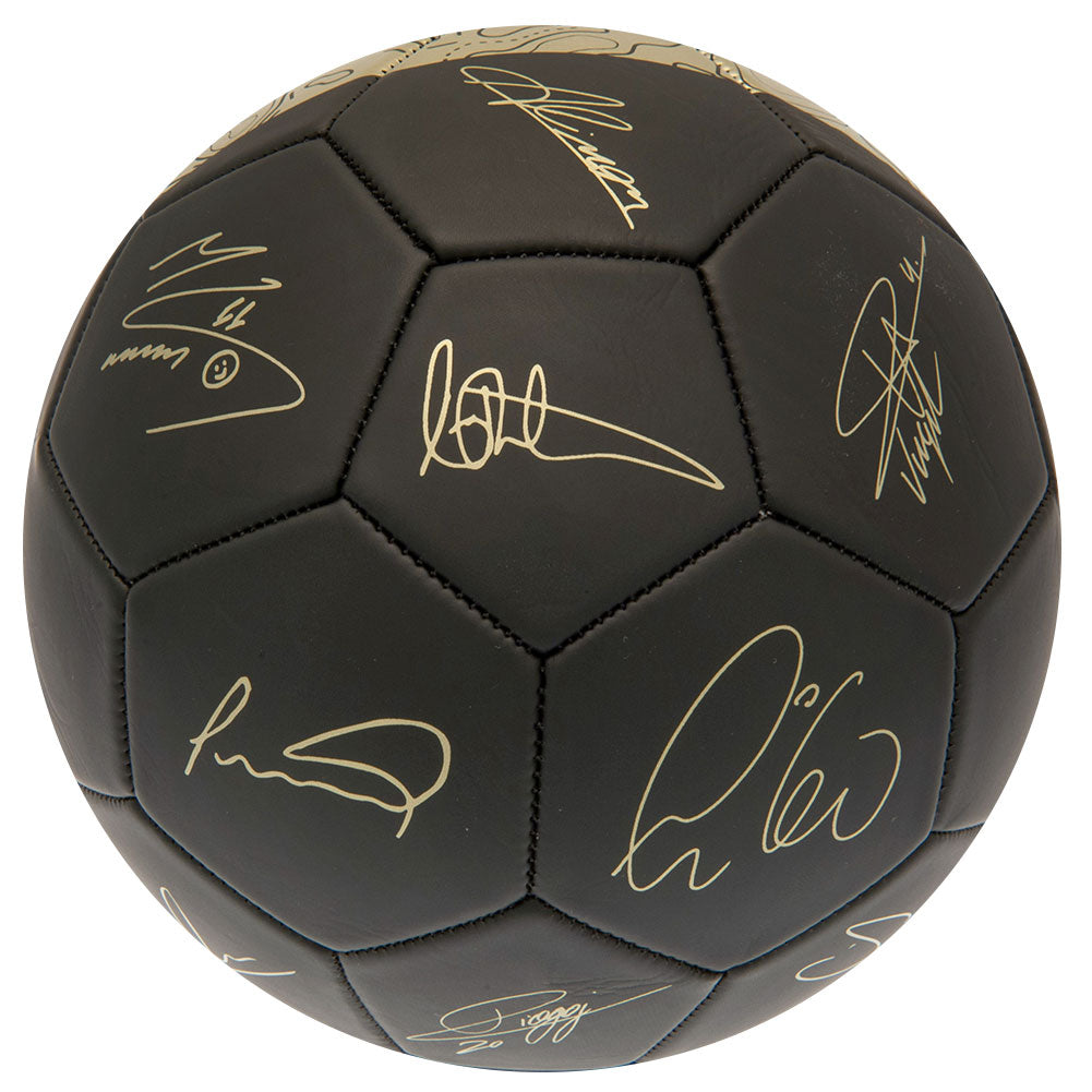 Liverpool FC Gold Phantom Signature Football