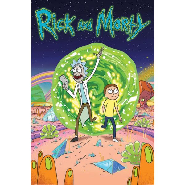 Rick And Morty Poster - Portal