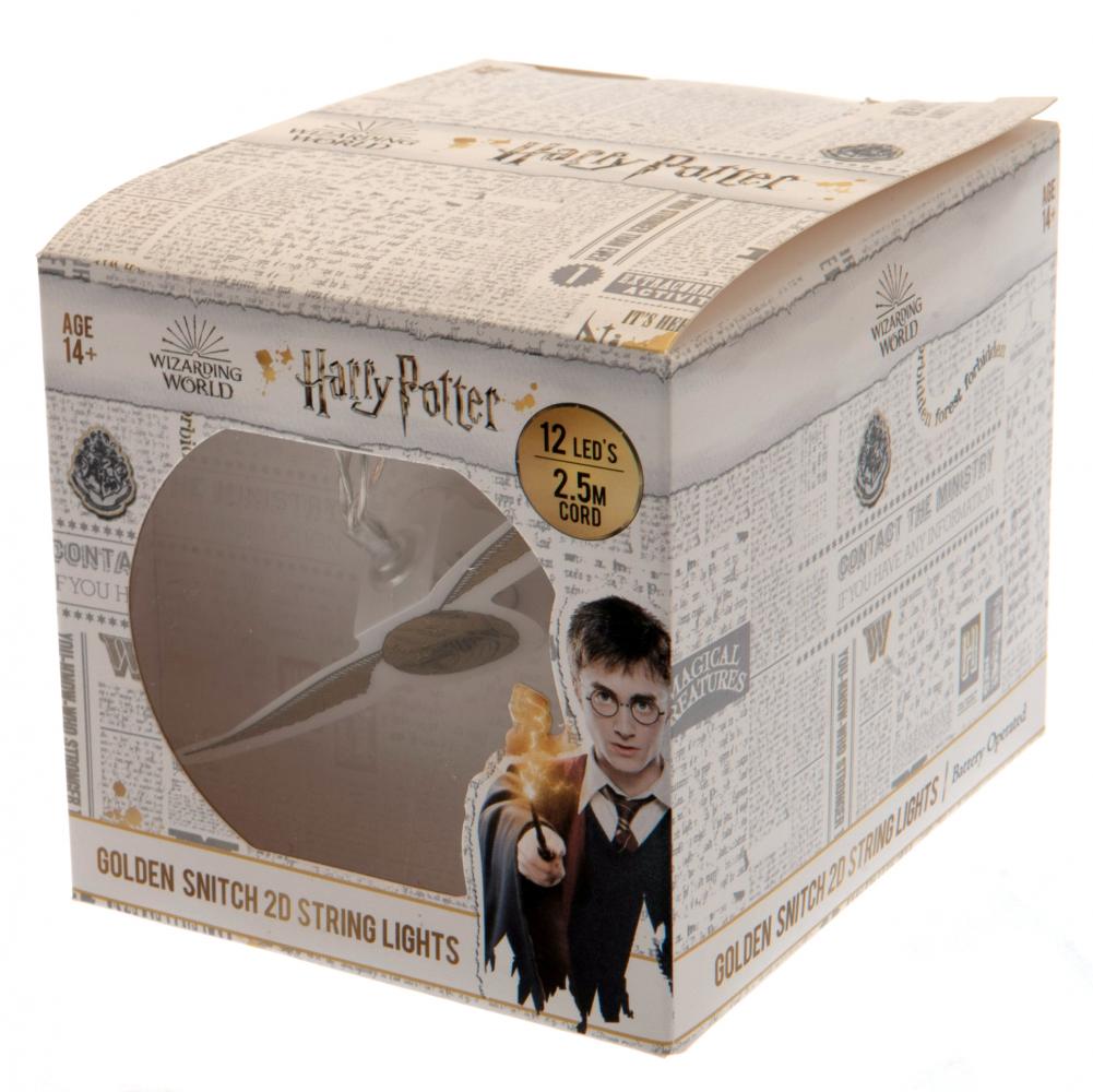 Harry Potter 2D String Lights Golden Snitch