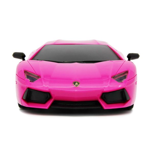 Lamborghini Aventador Radio Controlled Car 1:24 Scale Pink