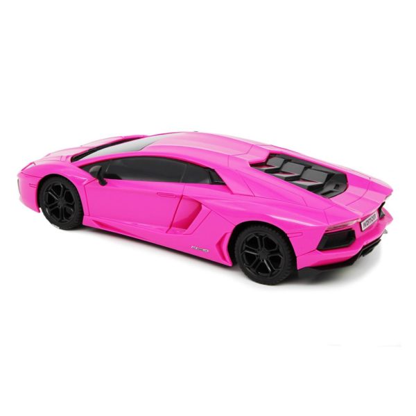 Lamborghini Aventador Radio Controlled Car 1:24 Scale Pink