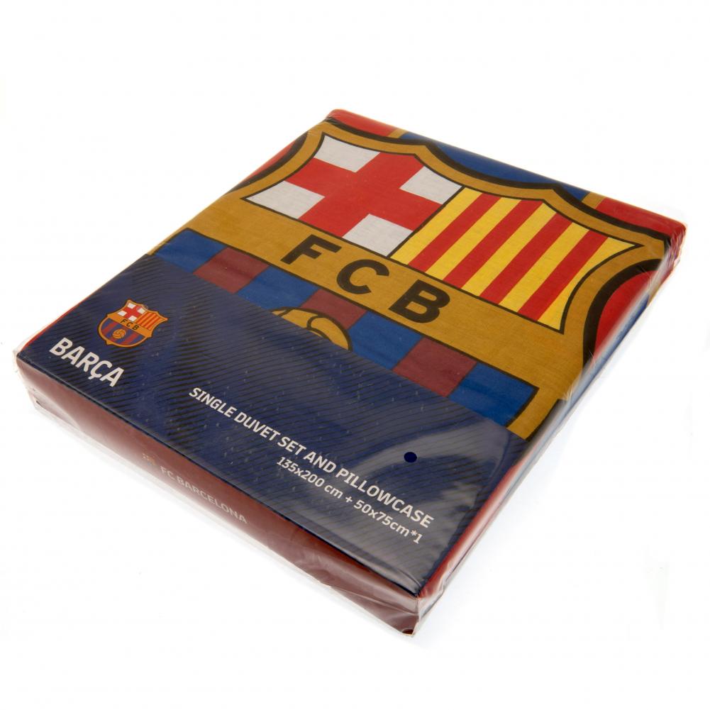 FC Barcelona Single Duvet Set