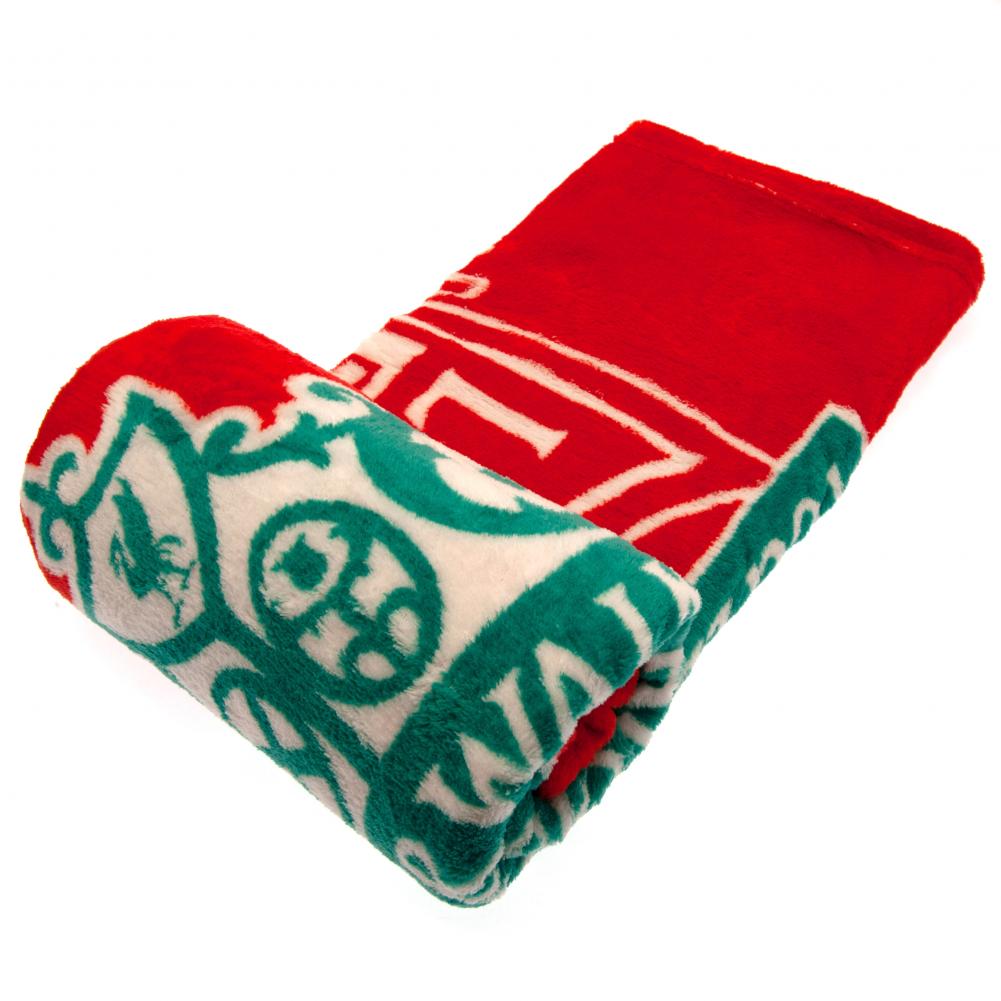 Liverpool FC Fleece Blanket YNWA