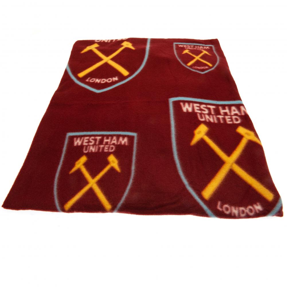 West Ham United FC Fleece Blanket