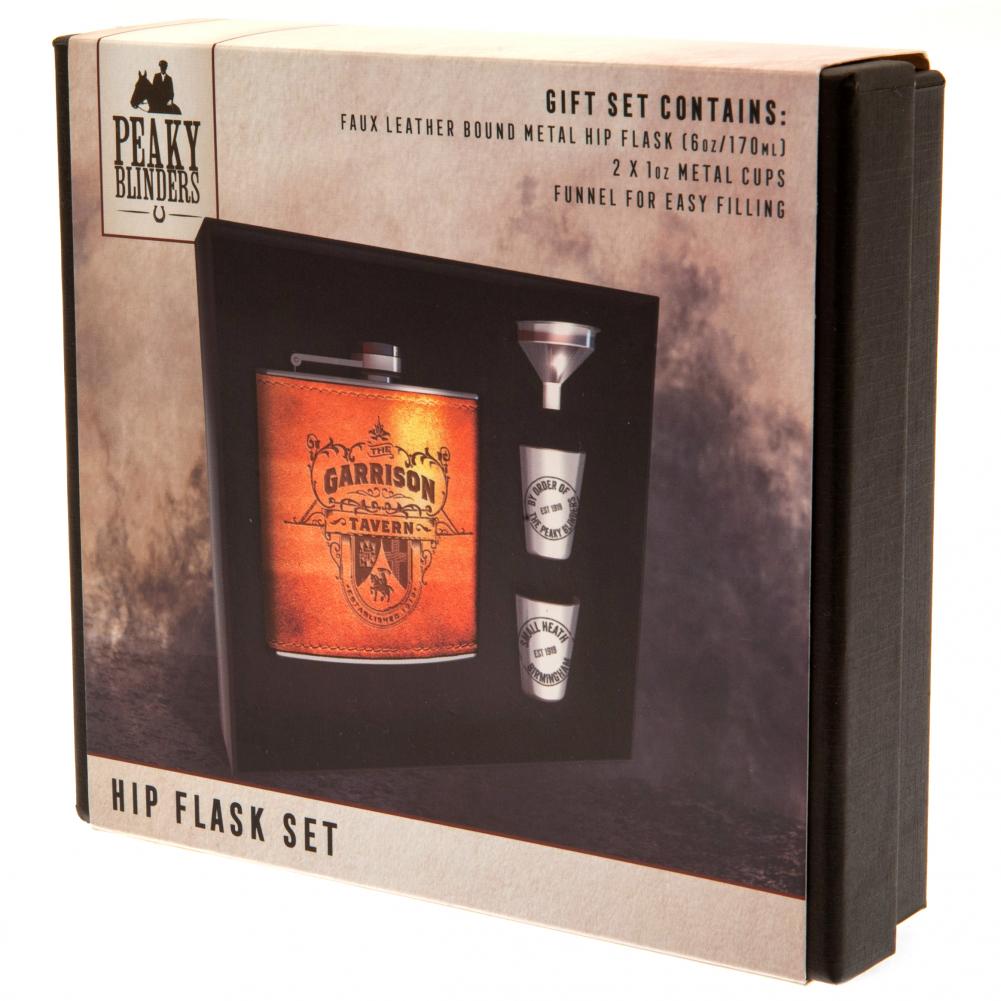 Peaky Blinders Premium Hip Flask Set