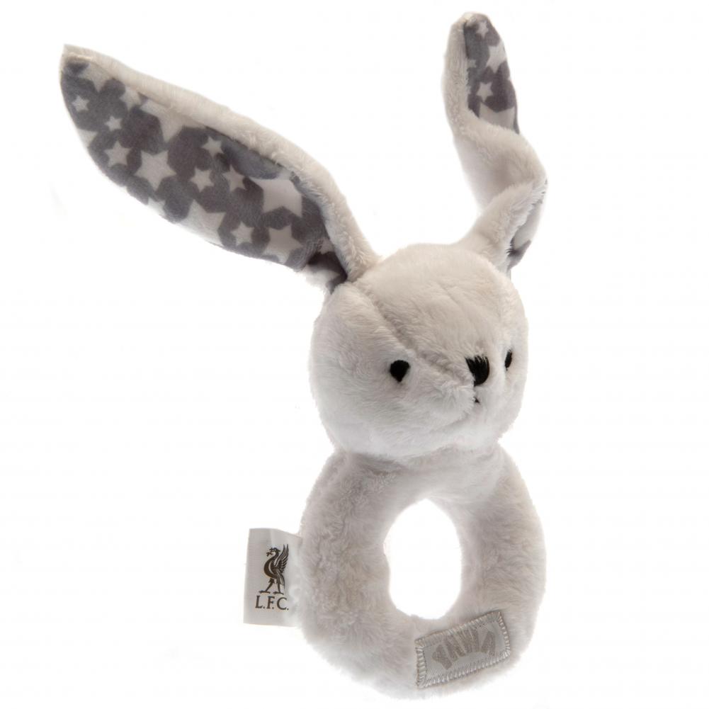 Liverpool FC Baby Rattle Rabbit