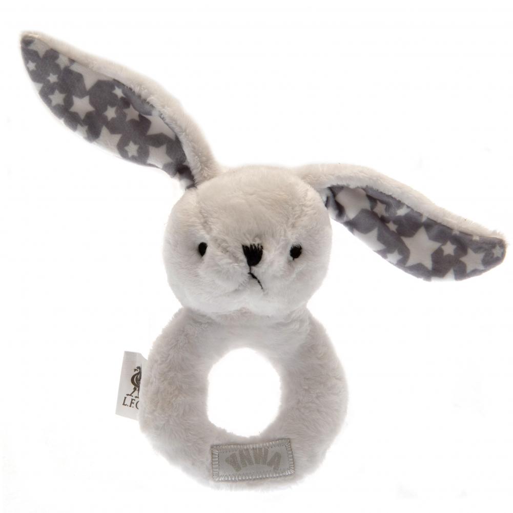 Liverpool FC Baby Rattle Rabbit