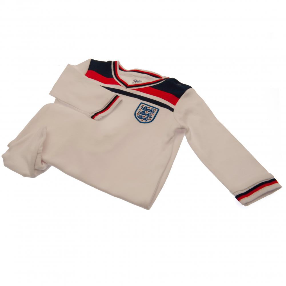 England FA Sleepsuit 82 Retro 12-18 Mths