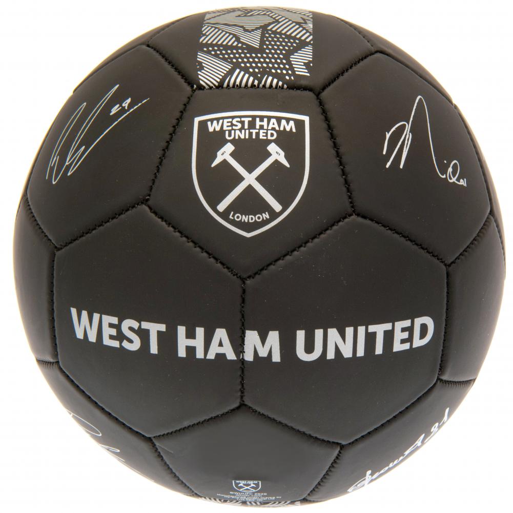 West Ham United FC Football Signature